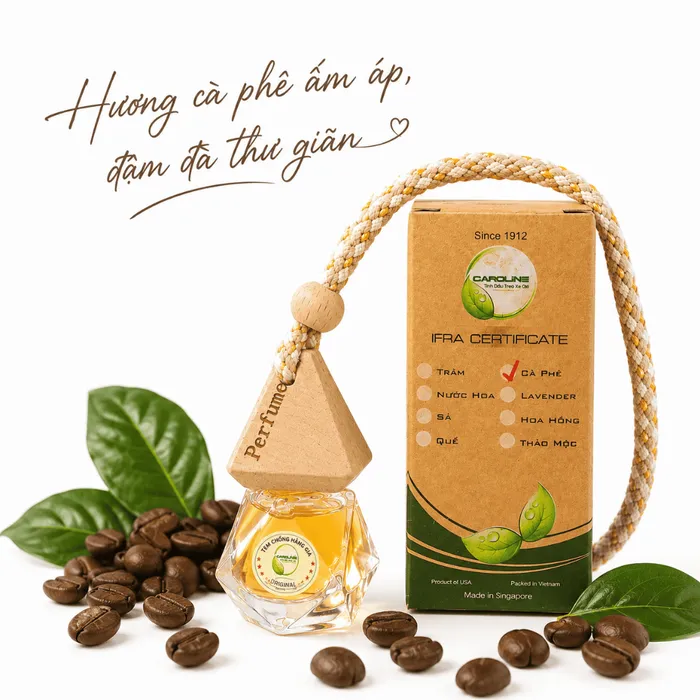 Chai treo tinh dầu Caroline 10ml