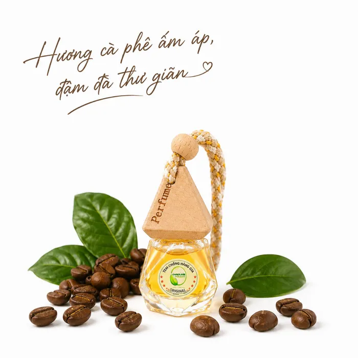 Chai treo tinh dầu Caroline 10ml (không